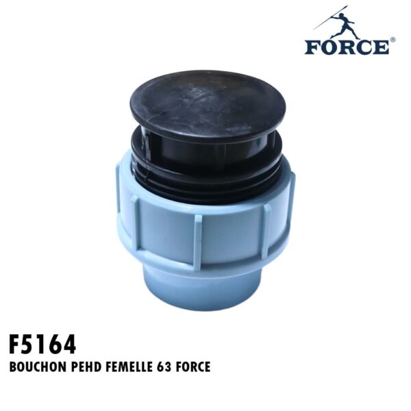 BOUCHON PEHD FEMELLE 63 FORCE