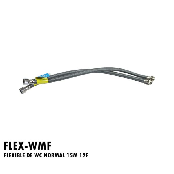 FLEXIBLE DE WC NORMAL 15M 12F