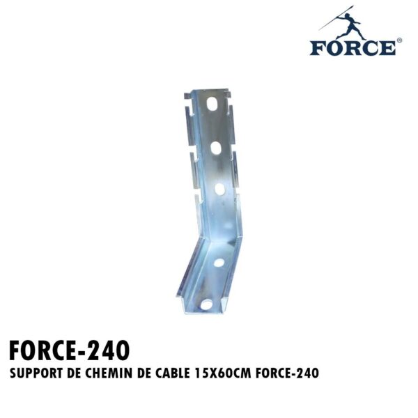 SUPPORT DE CHEMIN DE CABLE 15X60CM FORCE-240