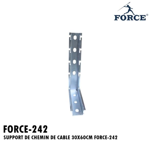 SUPPORT DE CHEMIN DE CABLE 30X60CM FORCE-242