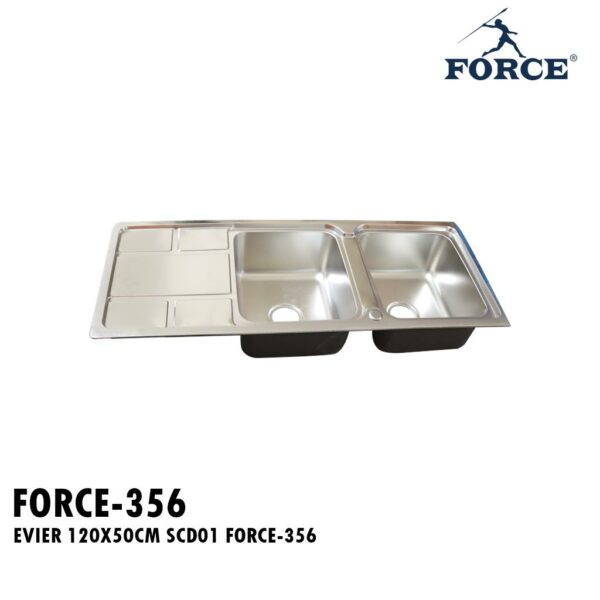 EVIER 120X50CM SCD01 FORCE-356