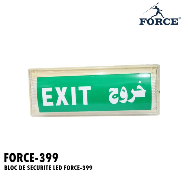 BLOC DE SECURITE LED FORCE-399