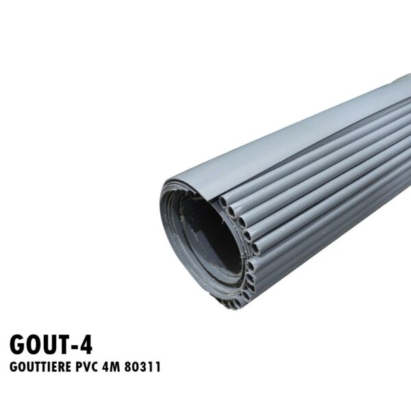 GOUTTIERE PVC 4M 80311