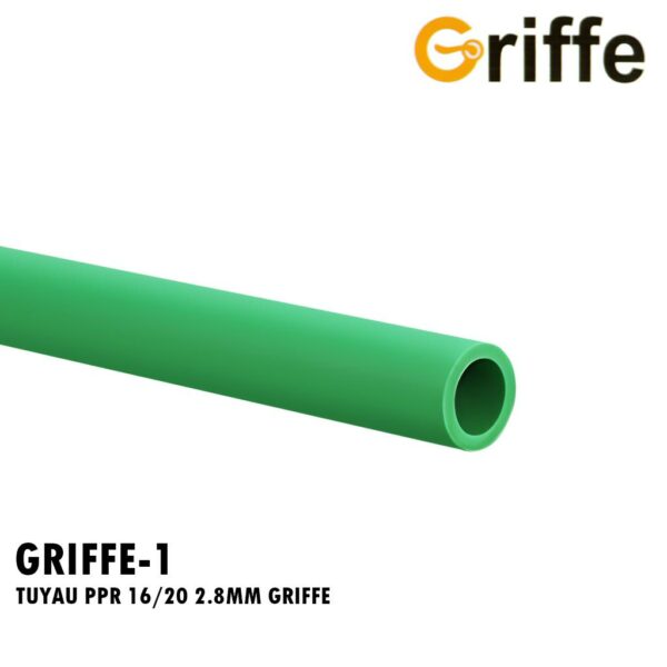 TUYAU PPR 16/20 2.8MM GRIFFE