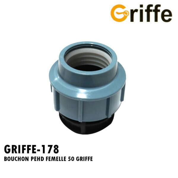 BOUCHON PEHD FEMELLE 50 GRIFFE