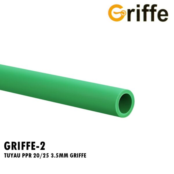 TUYAU PPR 20/25 3.5MM GRIFFE