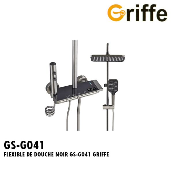 FLEXIBLE DE DOUCHE NOIR GS-G041 GRIFFE