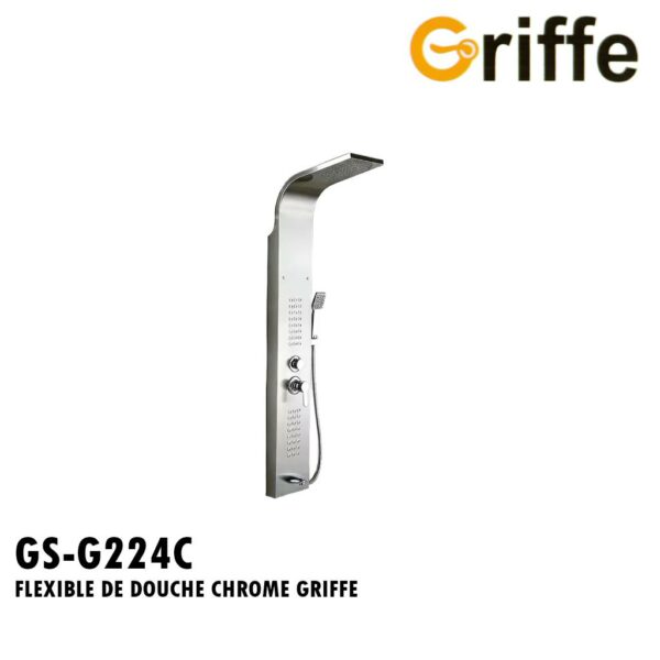 FLEXIBLE DE DOUCHE CHROME GRIFFE
