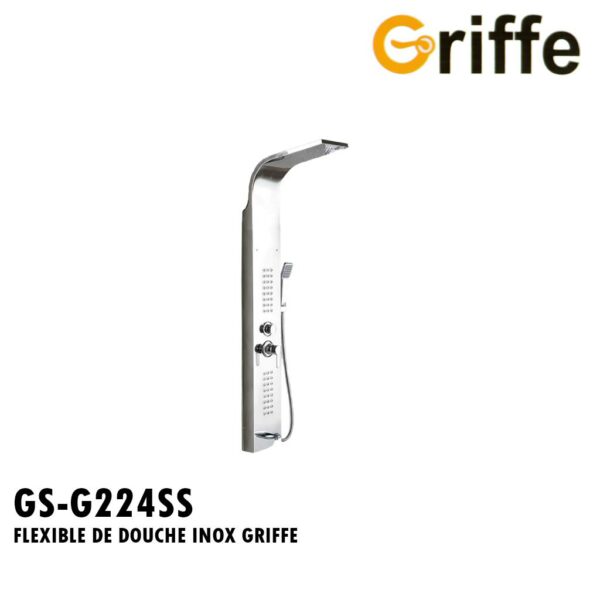 FLEXIBLE DE DOUCHE INOX GRIFFE