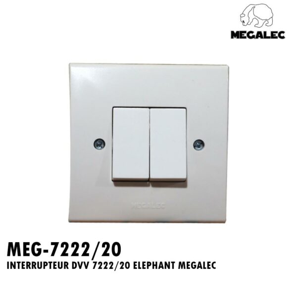 INTERRUPTEUR DVV 7222/20 ELEPHANT MEGALEC