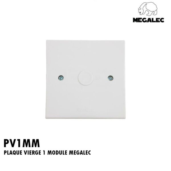 PLAQUE VIERGE 1 MODULE MEGALEC