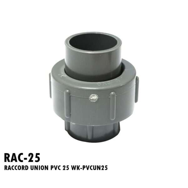 RACCORD UNION PVC 25 WK-PVCUN25