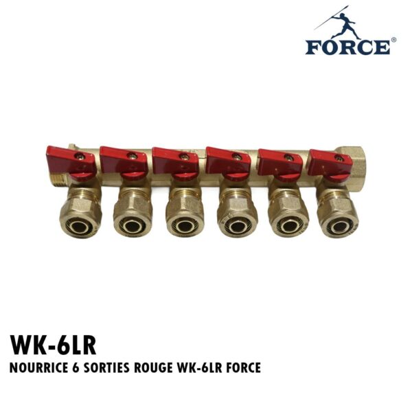 NOURRICE 6 SORTIES ROUGE WK-6LR FORCE