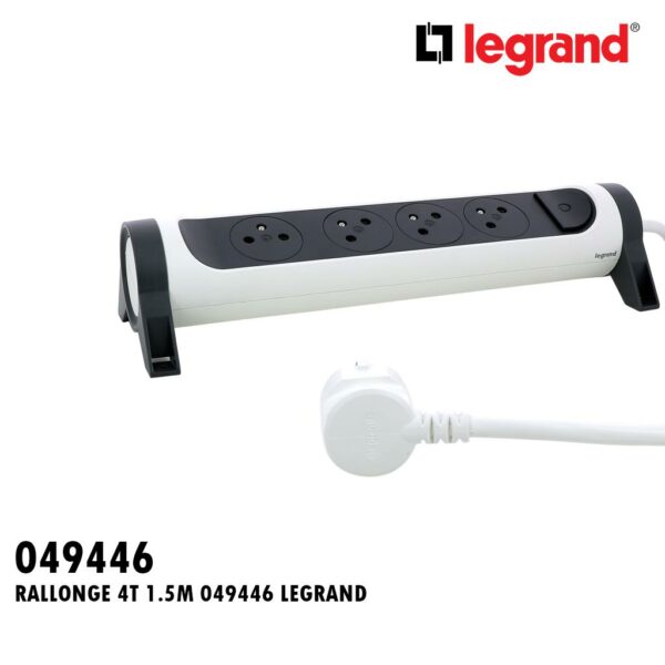 RALLONGE 4T 1.5M 049446 LEGRAND