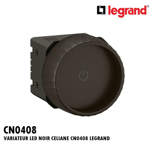 VARIATEUR LED NOIR CELIANE CN0408 LEGRAND