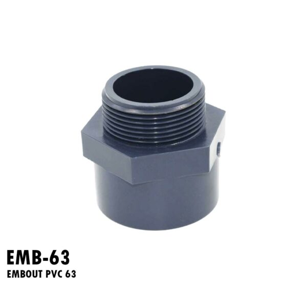 EMBOUT PVC 63