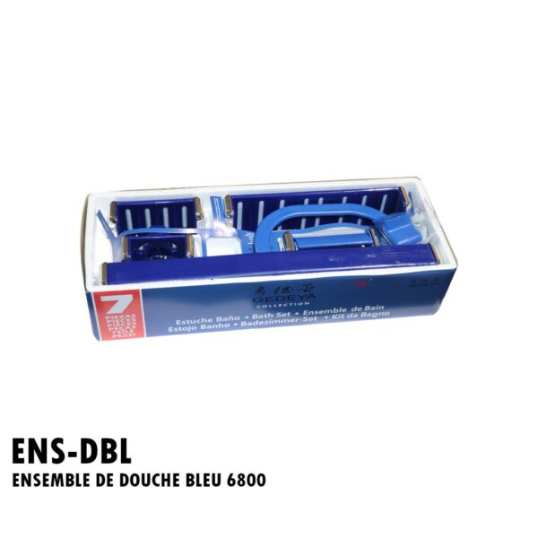 ENSEMBLE DE DOUCHE BLEU 6800