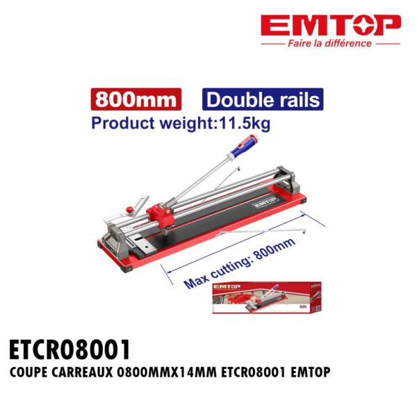 COUPE CARREAUX 0800MMX14MM ETCR08001 EMTOP
