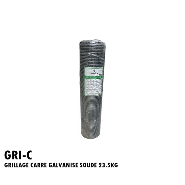 GRILLAGE CARRE GALVANISE SOUDE 23.5KG