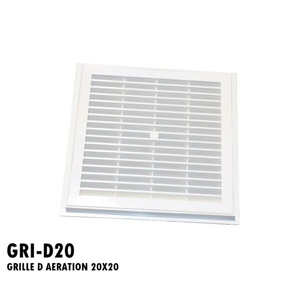 GRILLE D AERATION 20X20