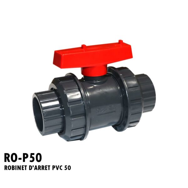 ROBINET D'ARRET PVC 50